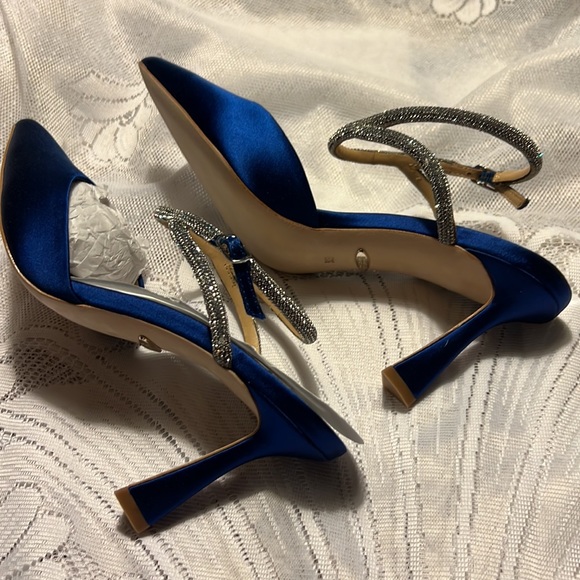 Badgley Mischka Kamilah, Royal Blue - Picture 11 of 14